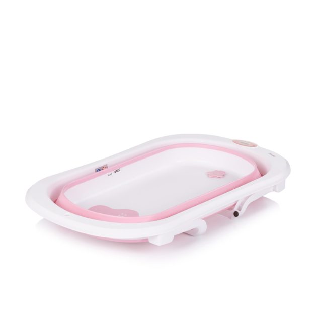 Chipolino Malibu kád leeresztő dugóval 87cm - pink