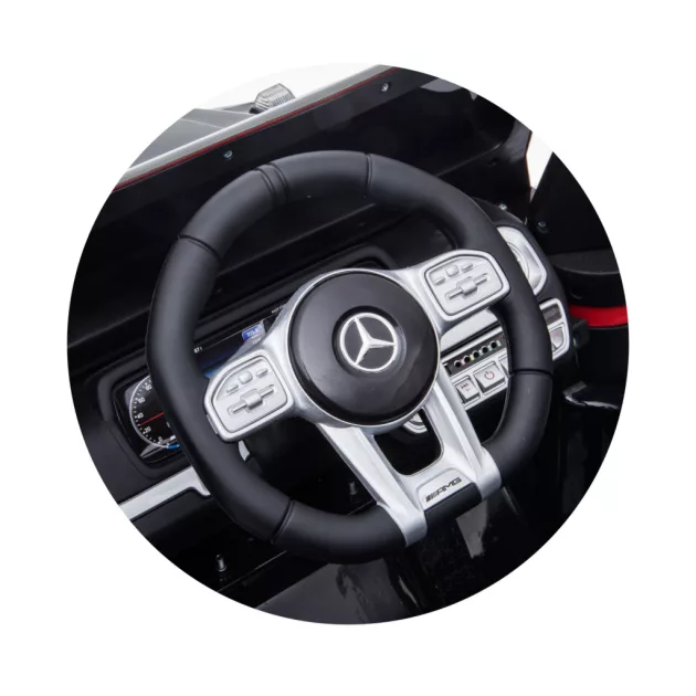 Chipolino Mercedes AMG G63 elektromos autó - red leather