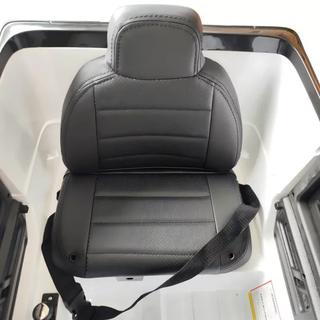 Chipolino Mercedes AMG G63 elektromos autó - white leather