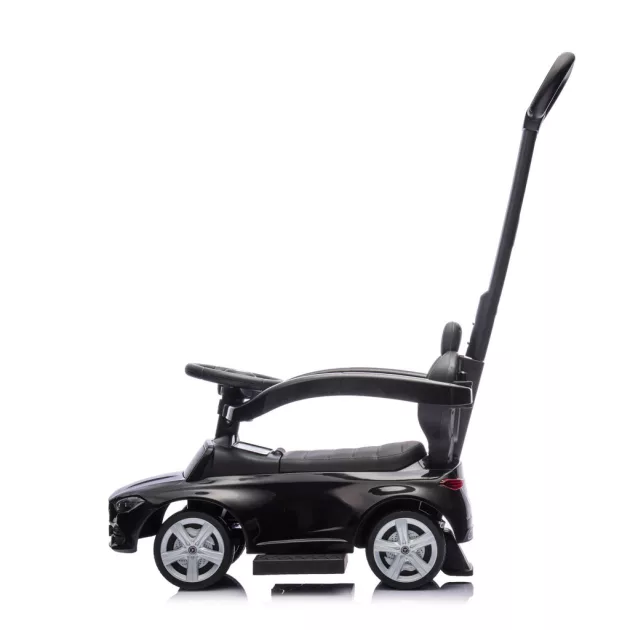 Chipolino Mercedes Benz C-Class bébitaxi tolókarral - black