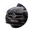 Chipolino Mercedes Benz C-Class bébitaxi tolókarral - black