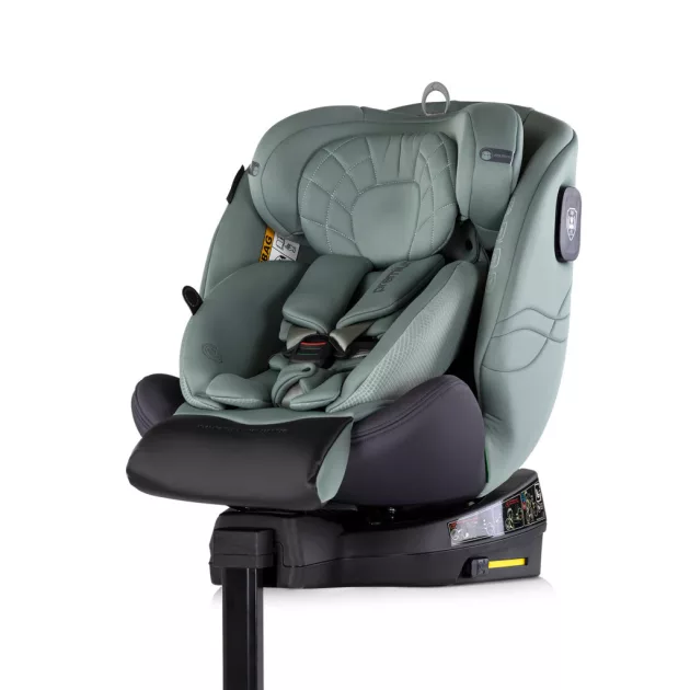 Chipolino Premium 360 autósülés I-Size 40-150cm - basil