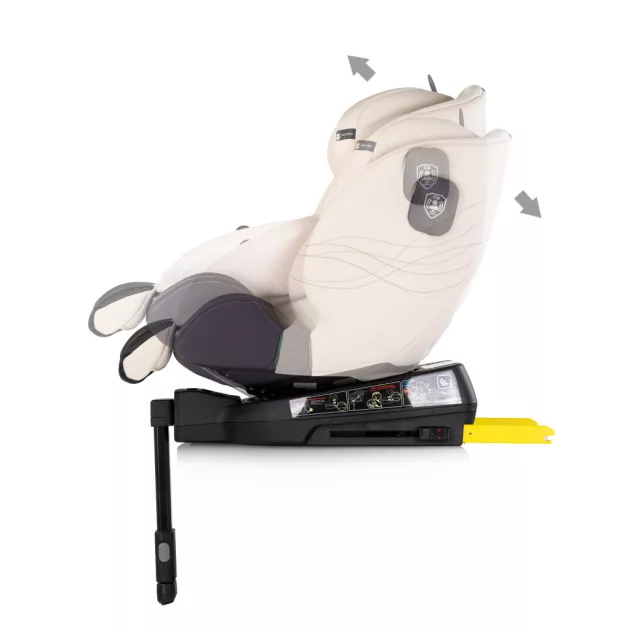 Chipolino Premium 360 autósülés I-Size 40-150cm - biscotta