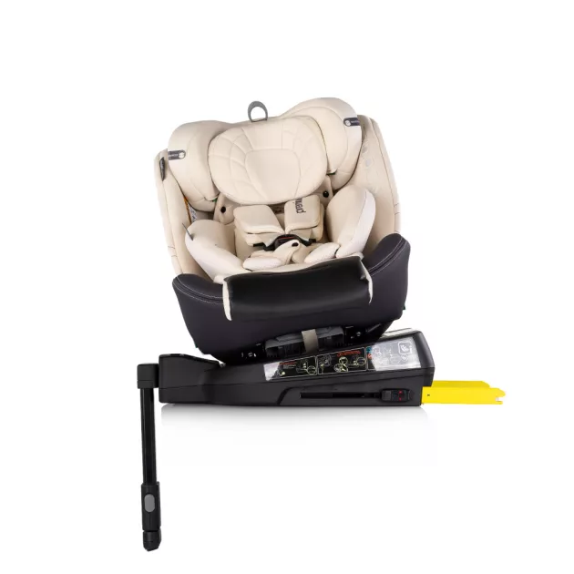 Chipolino Premium 360 autósülés I-Size 40-150cm - biscotta