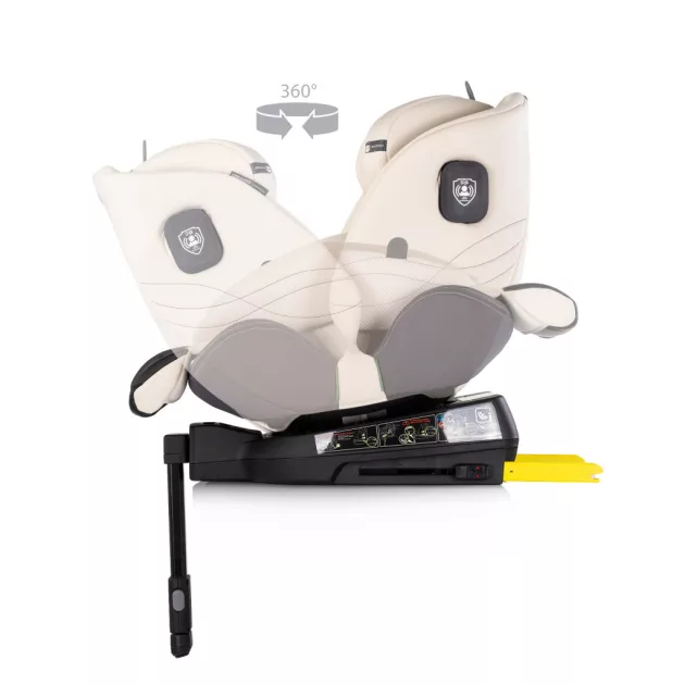 Chipolino Premium 360 autósülés I-Size 40-150cm - biscotta