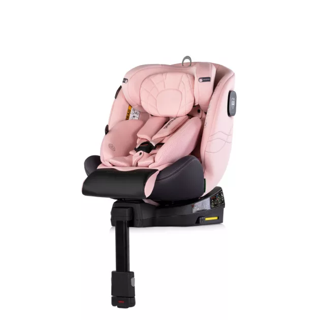 Chipolino Premium 360 autósülés I-Size 40-150cm - pink marshmallow