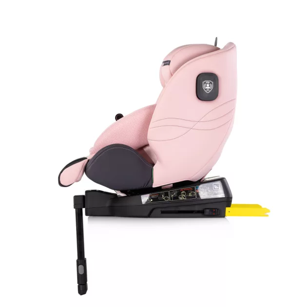 Chipolino Premium 360 autósülés I-Size 40-150cm - pink marshmallow