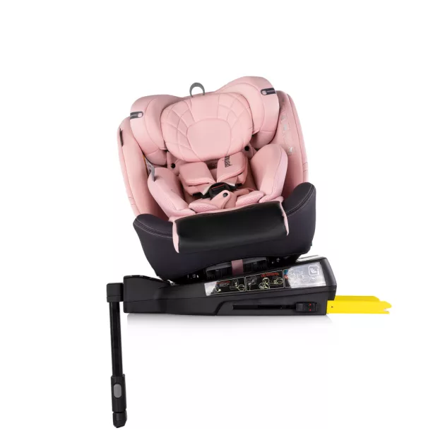 Chipolino Premium 360 autósülés I-Size 40-150cm - pink marshmallow