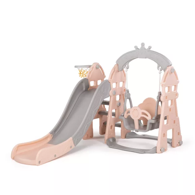 Chipolino Ring hinta és csúszda - pink