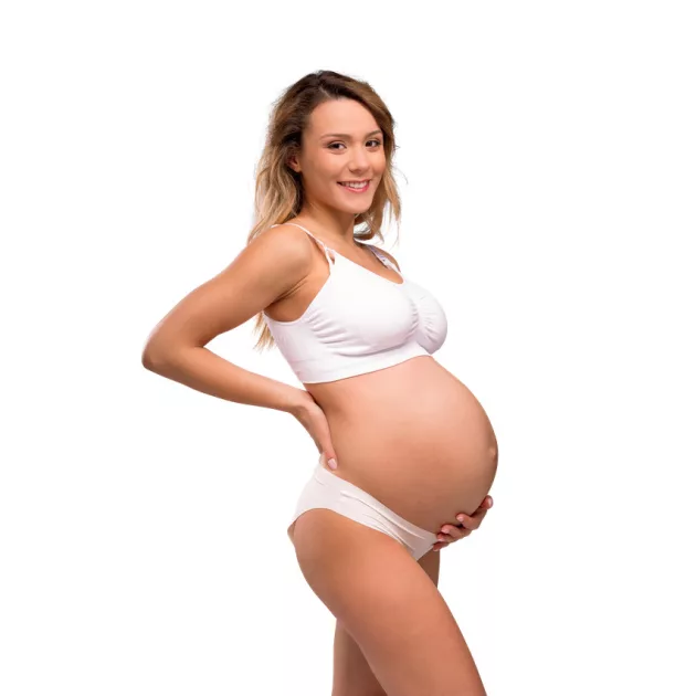 Carriwell Betétes szoptatós melltartó - Fehér S