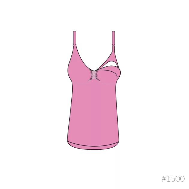 Carriwell Hasleszorító szoptatós top - Fehér XL