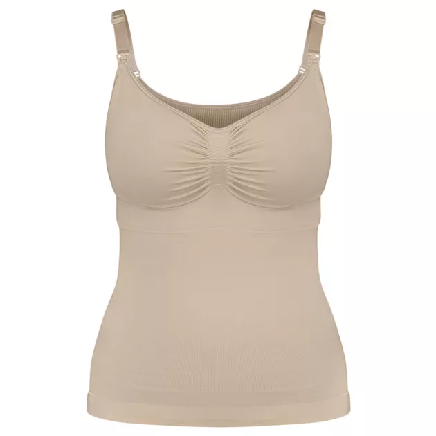 Carriwell Hasleszorító szoptatós top - Testszín XL