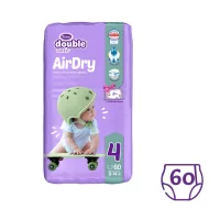Violeta Double Care Air Dry Nadrágpelenka 4 (8-14 kg) 60 db