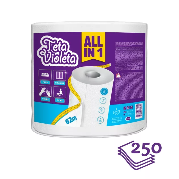 Violeta háztartási papírtörlő ALL IN 1 MAXI 1 db
