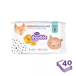Violeta Double Care nedves toalettpapír gyermekeknek, 40 db