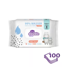   Violeta Double Care nedves toalettpapír 100db, 99% víztartalommal
