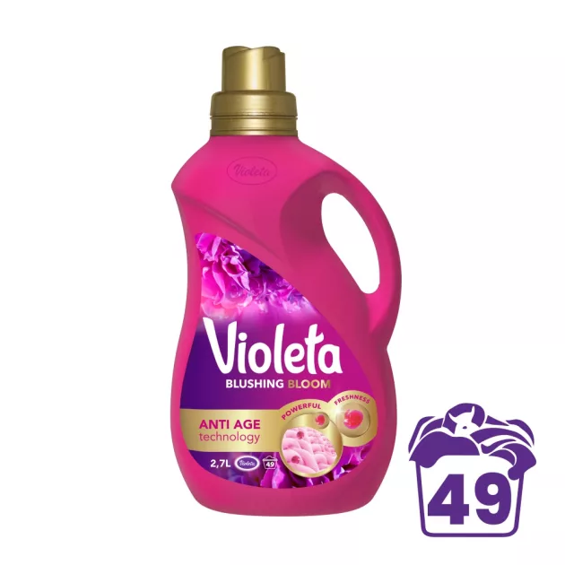 Violeta Blushing Bloom mosógél károsodott ruhákhoz, 2,7 L