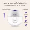 Lansinoh hordható mellszívó - 4 fázisú, dupla + Theragyöngy mellpárna szett