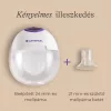 Lansinoh hordható mellszívó - 4 fázisú, dupla + Theragyöngy mellpárna szett