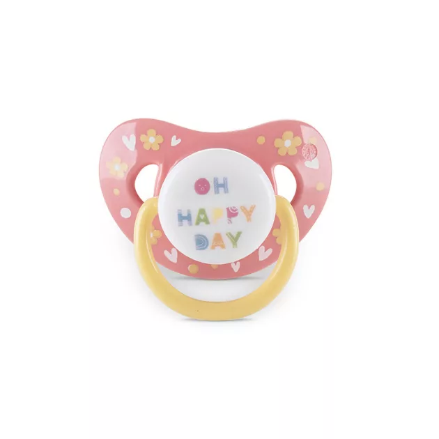 Baby Care cumi kupakkal 2db 6M+ - YELLOW/PINK