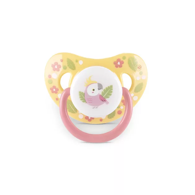 Baby Care cumi kupakkal 2db 6M+ - YELLOW/PINK