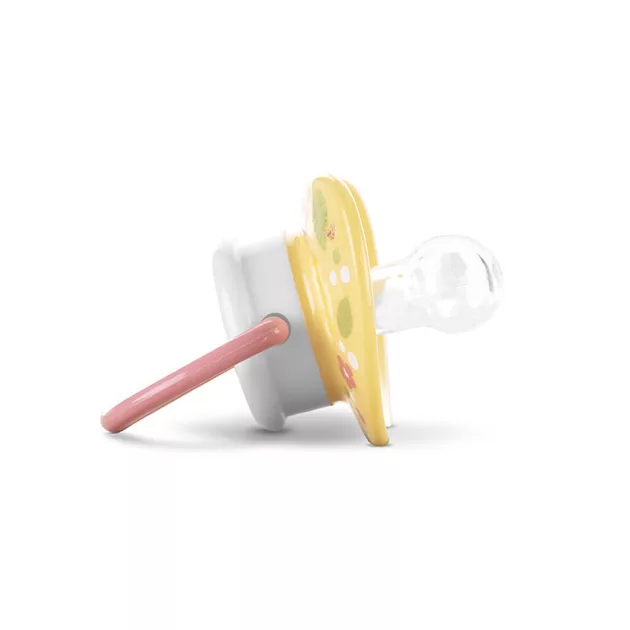 Baby Care cumi kupakkal 2db 6M+ - YELLOW/PINK