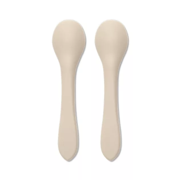 Lorelli szilikon kanalak 2 db - Beige