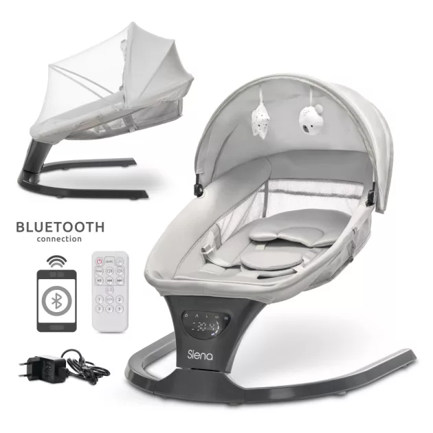 Lorelli Siena elektromos babahinta - Light Grey