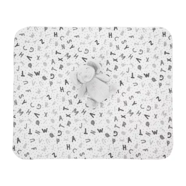 Lorelli Nappy takaró 75x90 cm - Grey Elephant