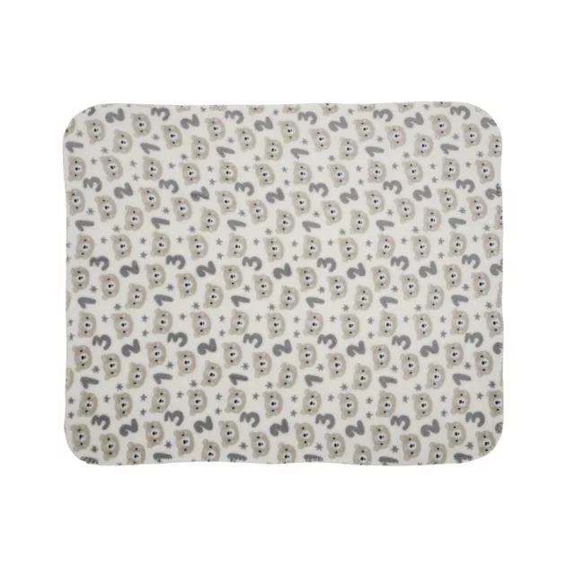 Lorelli Poffy Duo takaró 75x90 cm párnával 45x30 cm - White BeigeTeddy Bear