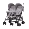 Chipolino Double Point iker babakocsi - Cloud grey