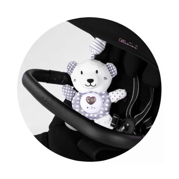 Chipolino babakocsi/kiságy játék - Teddy Bear