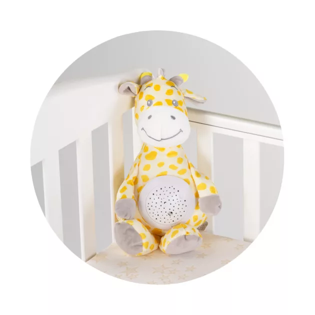 Chipolino projektoros zenélő plüss játék - Giraffe