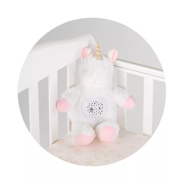 Chipolino projektoros zenélő plüss játék - Little Unicorn