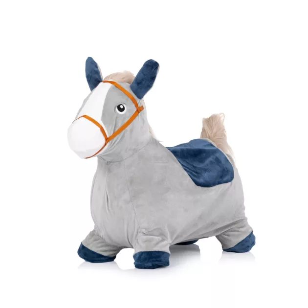 Chipolino ugráló lovacska hanggal - grey