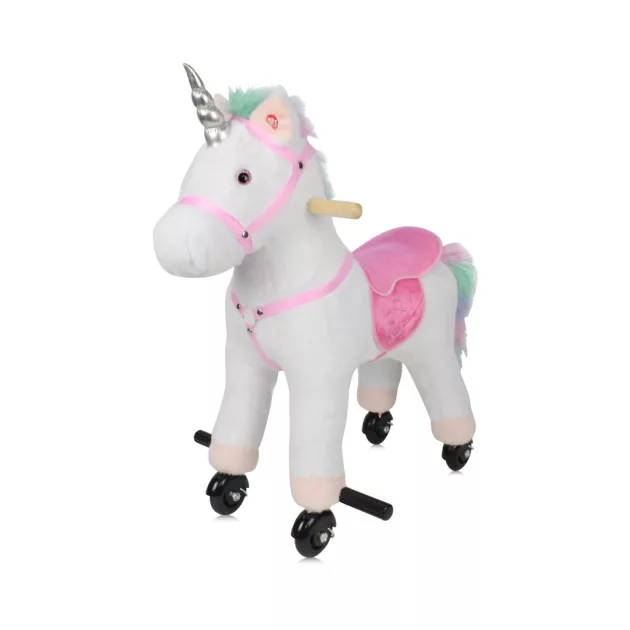 Chipolino lovacska hanggal és kerékkel - pink