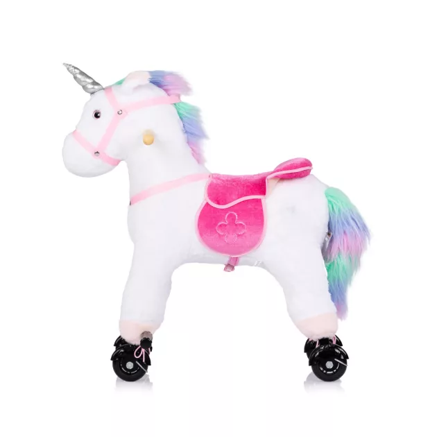 Chipolino lovacska hanggal és kerékkel - pink