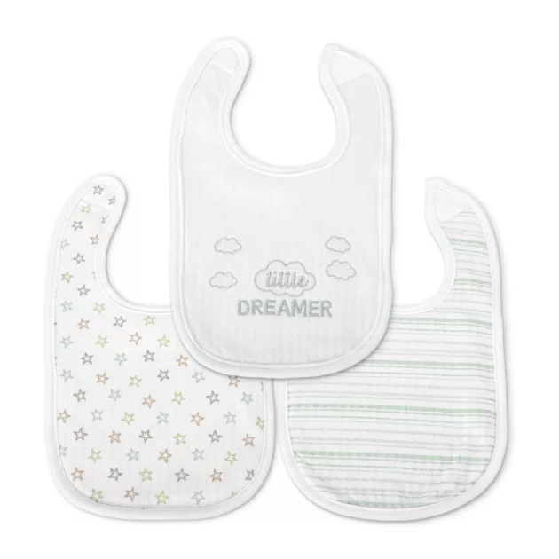 Lorelli Natural tépőzáras előke 3db - Unisex