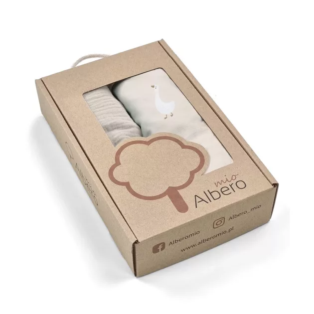 Albero Mio babakocsi mózeshez lepedő 2 darabos csomag - CP2 Gaja Goose