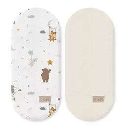   Albero Mio babakocsi mózeshez lepedő 2 darabos csomag - 421 Mouse