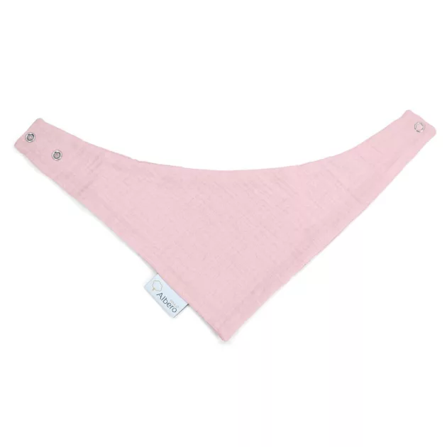 Albero Mio muszlin előke, 2 darabos csomag - WM440 Pink glaze