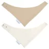 Albero Mio muszlin előke, 2 darabos csomag - WM447 Biscuit beige