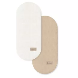   Albero Mio babakocsi mózeshez lepedő 2 darabos csomag - WM447 Biscuit beige