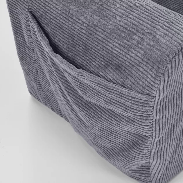 Albero Mio kordbársony babafotel - Grey