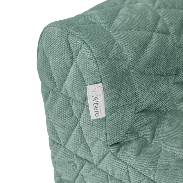Albero Mio bársony babafotel - V114 Green