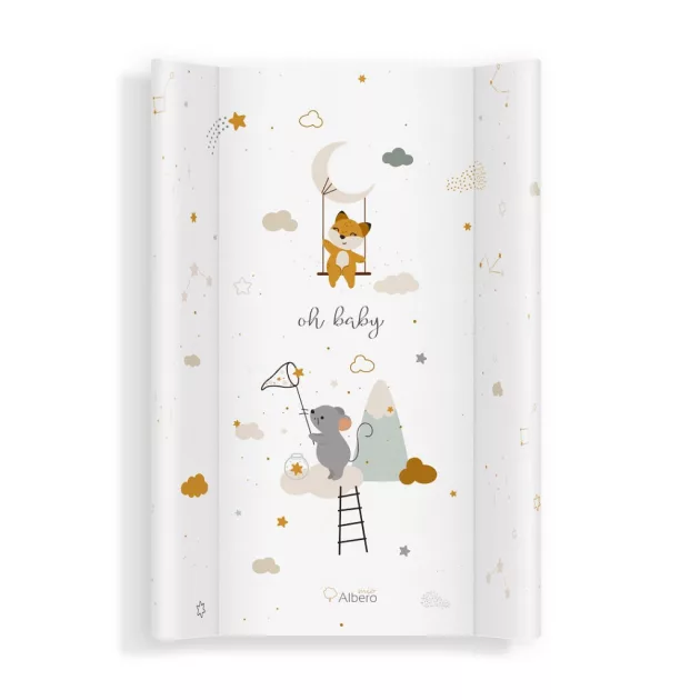 Albero Mio puha pelenkázó lap peremes 70 cm - 421 Mouse