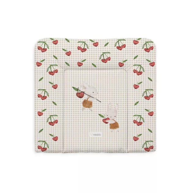 Albero Mio lapos, puha pelenkázó lap 72x75 cm - CP5 Cherry fun