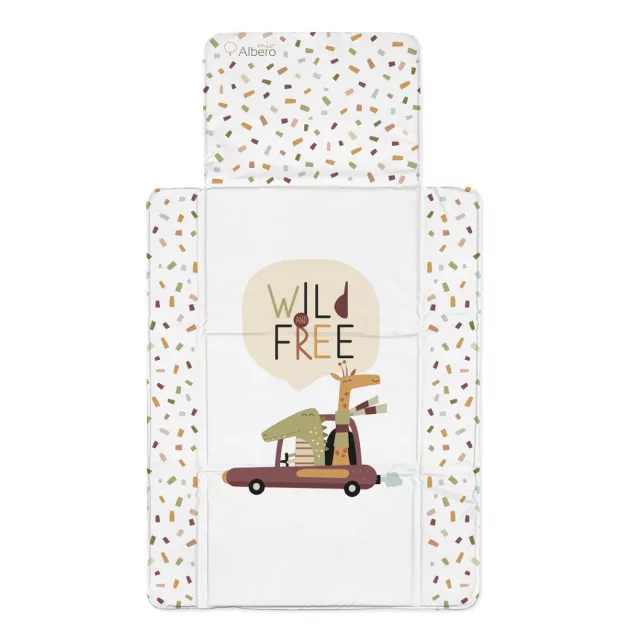 Albero Mio utazó pelenkázó lap 77x44 cm - 438 Wild free