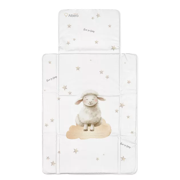 Albero Mio utazó pelenkázó lap 77x44 cm - 447 Sleeping sheep