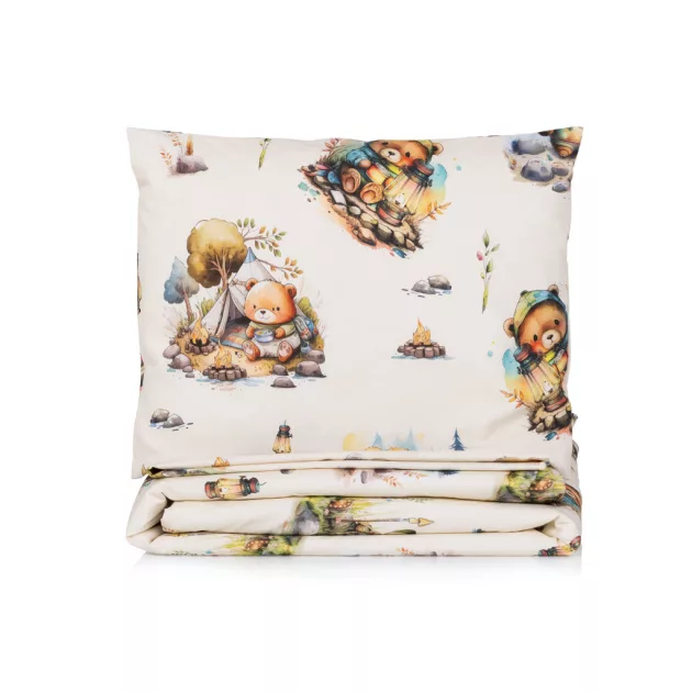 Chipolino 5 részes ágynemű garnitúra - Bear in the forest